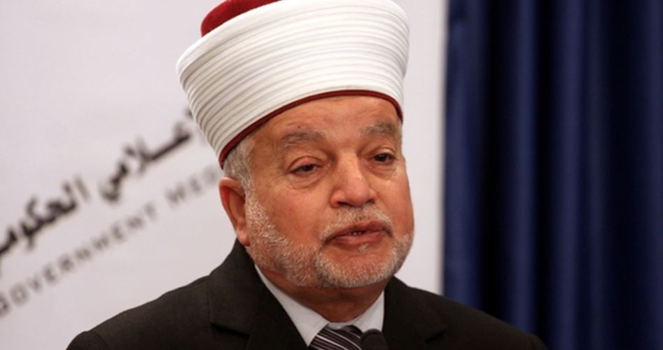 Al-Quds Grand Mufti: Attacking Islamic sanctities grave violation