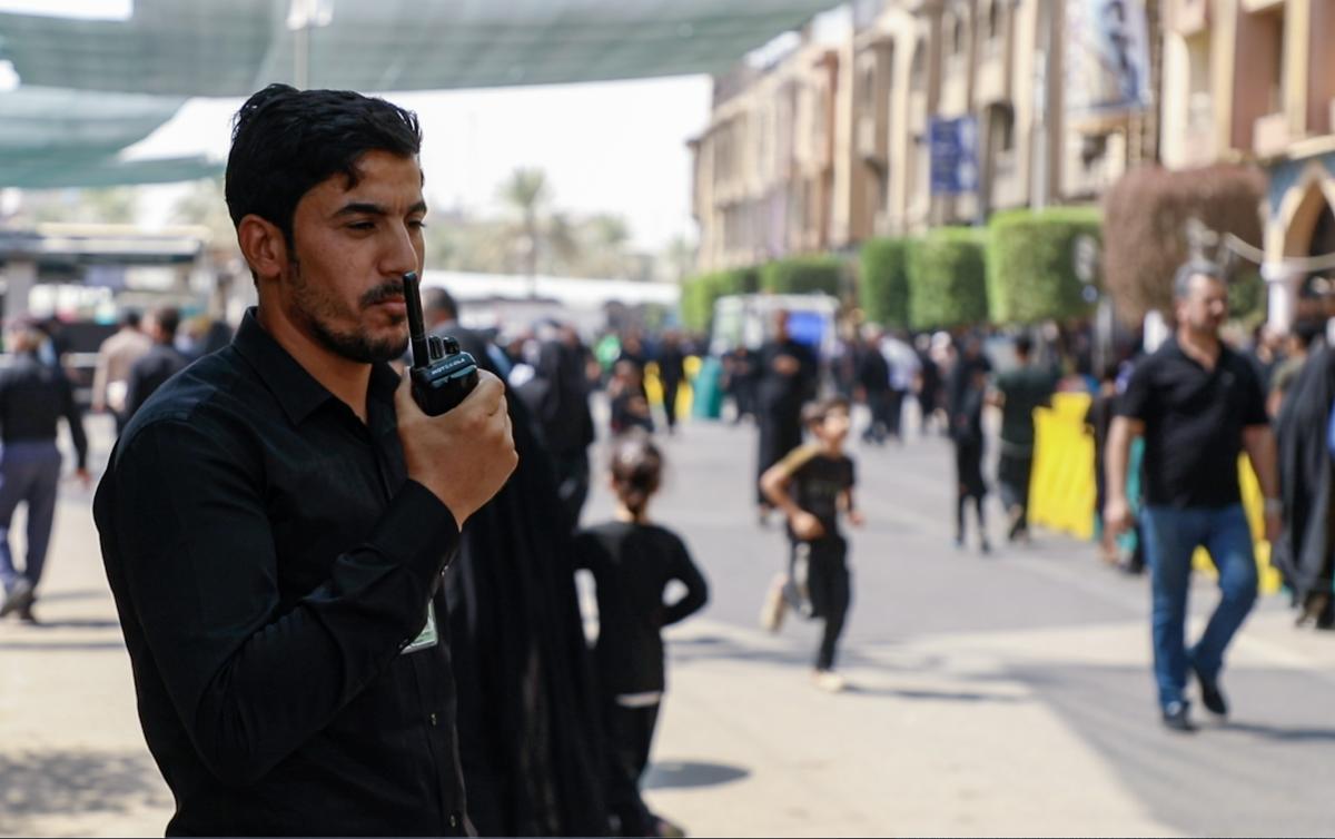 Department between Two Holy Shrines provides its services to receive visitors of Arbaeen