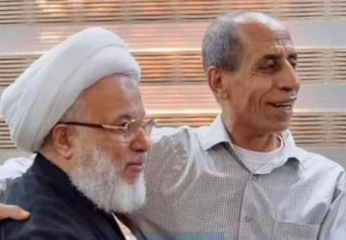 ممثل آية الله السيستاني يستقبل والد الشهيد محمد الدرة في مكتبه