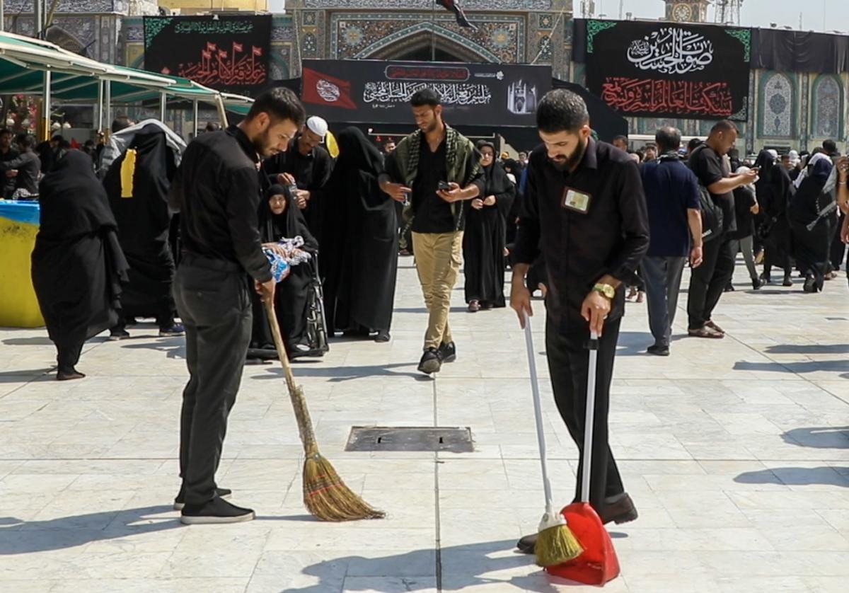 Cleanliness division intensifies its efforts during Ziyarat Arbaeen