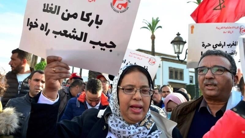 В Марокко состоялась акция протеста против увеличения цен