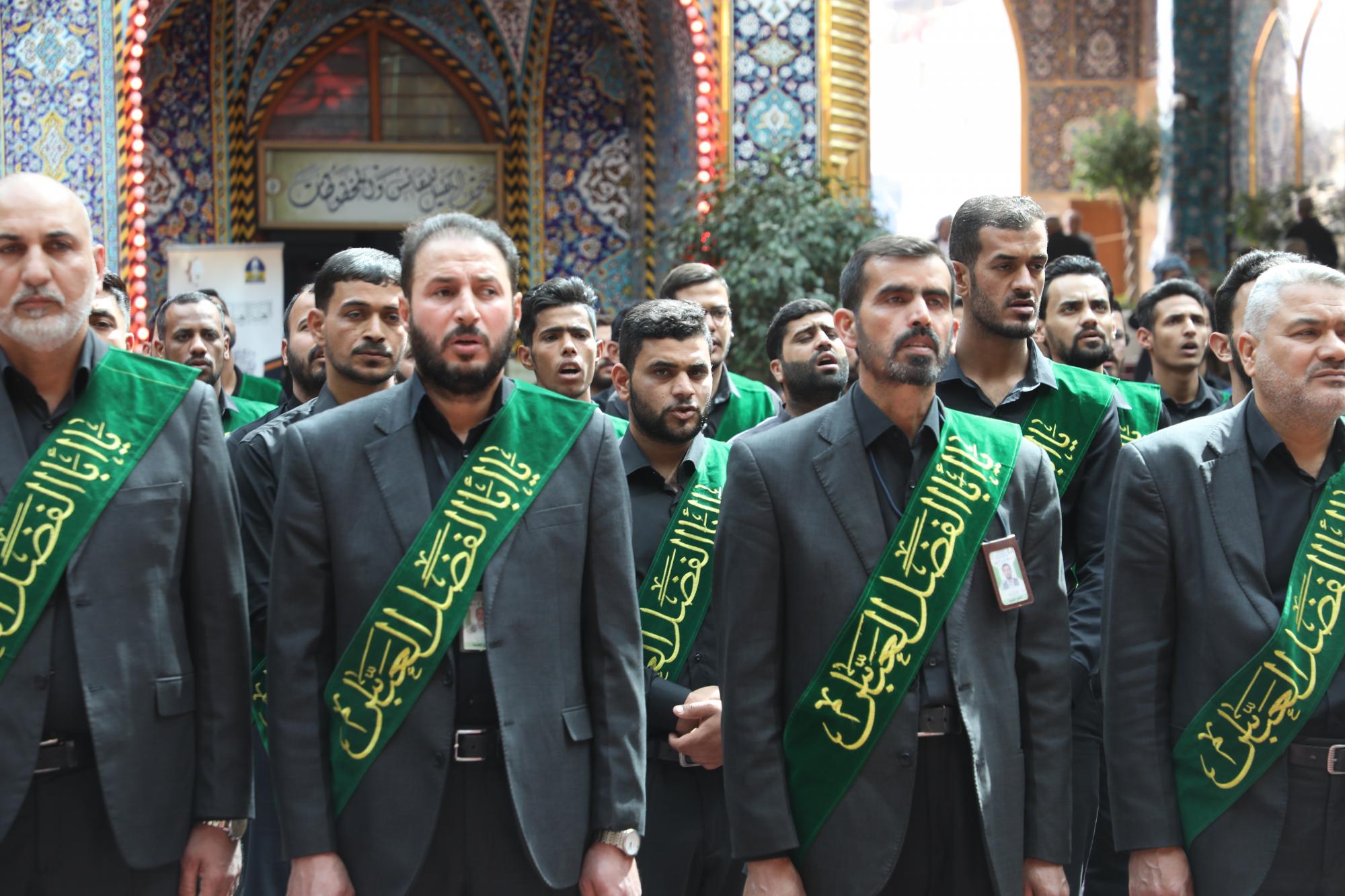 Servants of Al-Abbas Shrine perform devotional ceremonies (+Photos)