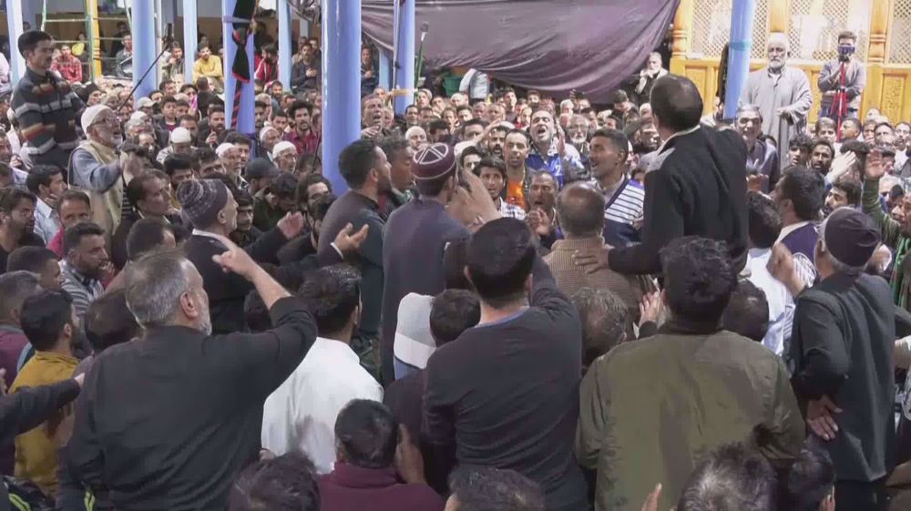 Imam Ali mourning ceremony held in Kashmir 