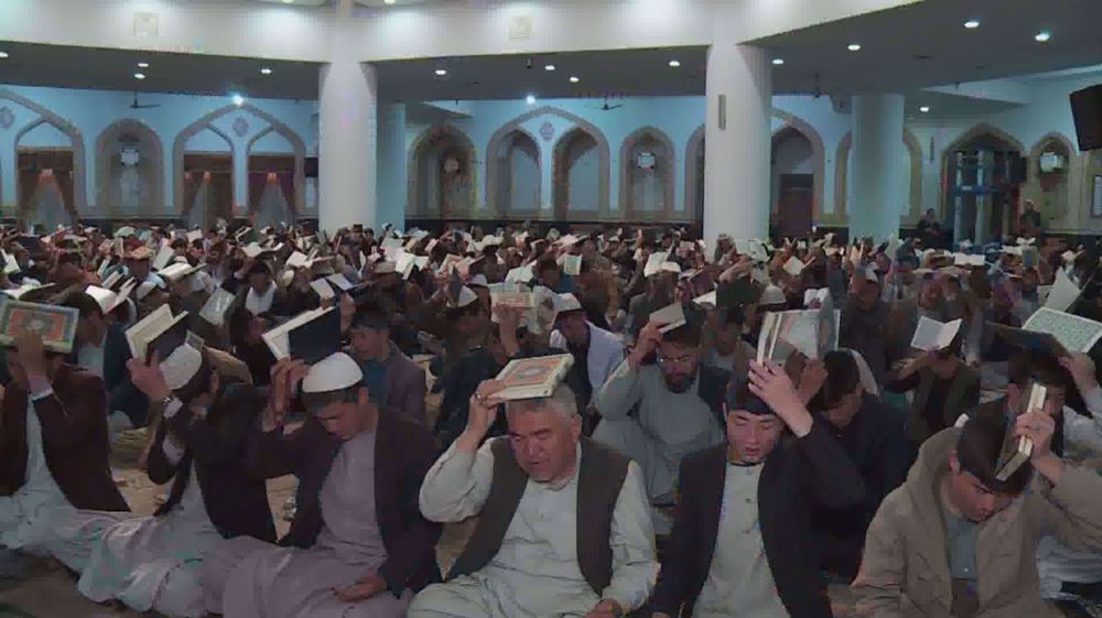  Muslims in Afghanistan mark Laylat al-Qadr