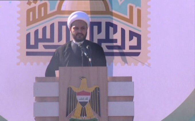 الشيخ اكرم الكعبي: جاهزون للقتال وسلاحنا مع فلسطين واحد