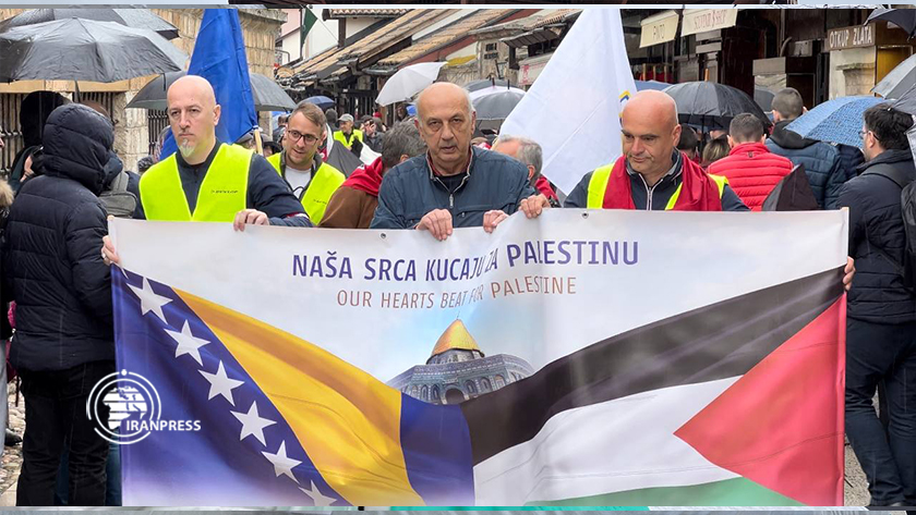 International Quds Day rally held in Sarajevo