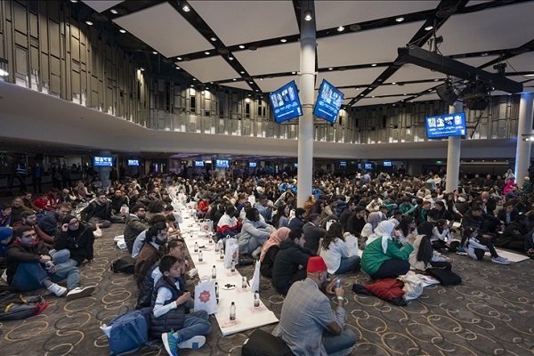 London’s Wembley Stadium hosts open Iftar event