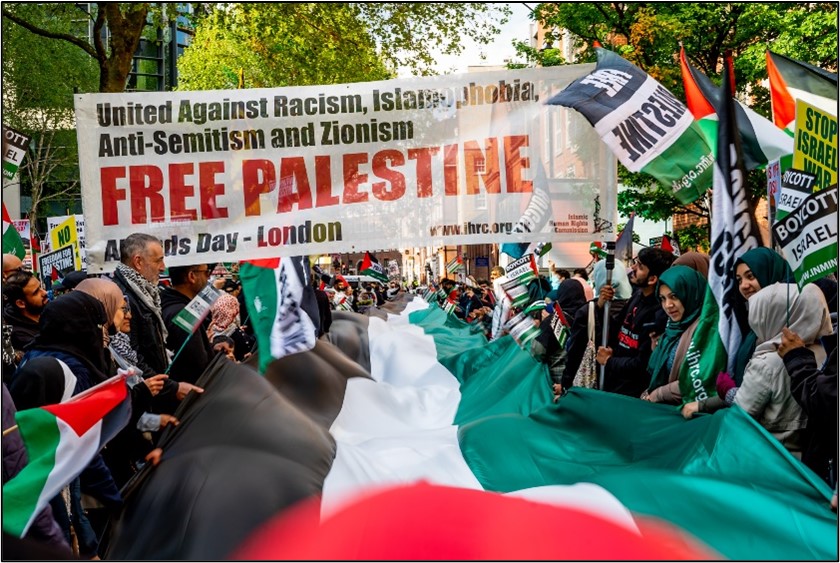 Thousands attend International Quds Day rally in London