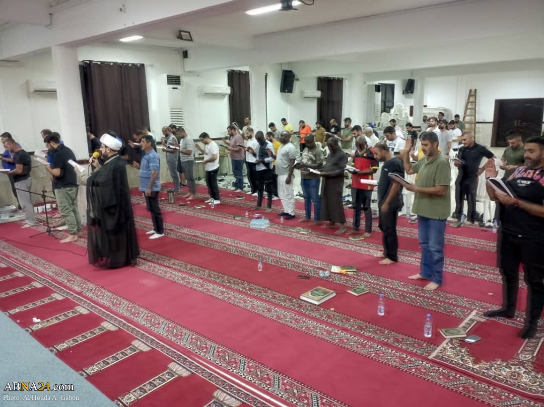 تقرير مصور / إحياء ليلة القدر ومائدة الفطور في حسينية الهدى في ليبرفيل عاصمة الغابون الافريقية 