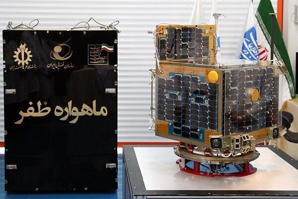 Satélite Zafar do Irã aguardando voo