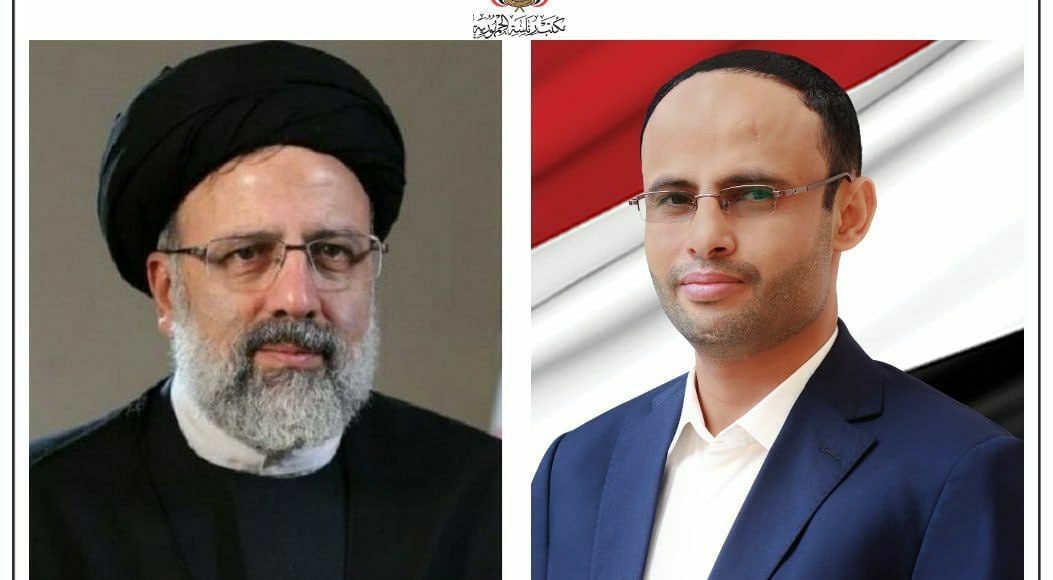 الرئيس المشاط يتلقى اتصالا هاتفيا من الرئيس الإيراني 