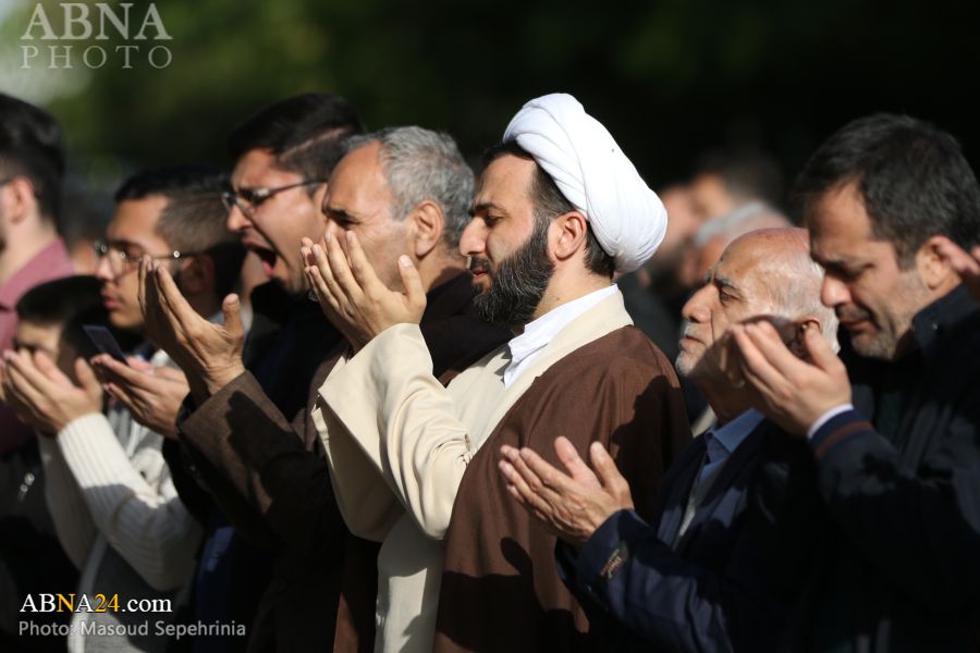 تقرير مصور / إقامة صلاة عيد الفطر المبارك في مدينة تبريز