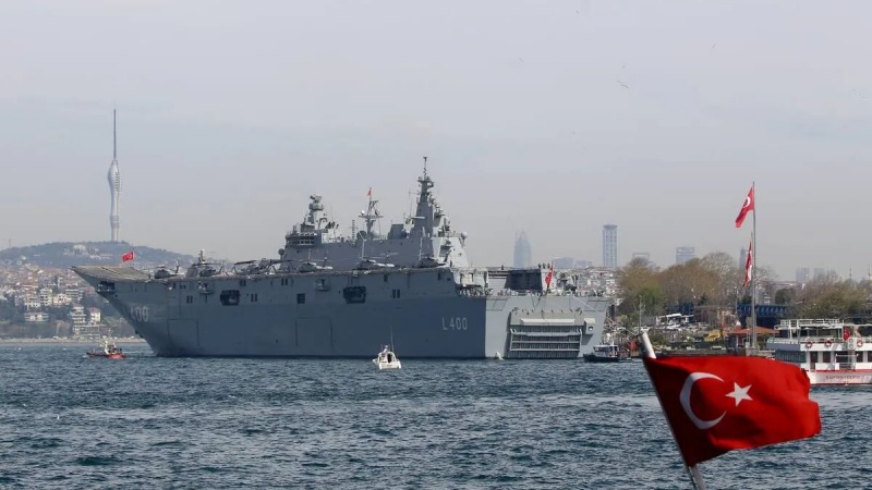 Türkei: Größtes Kriegsschiff fährt zum Schwarzen Meer