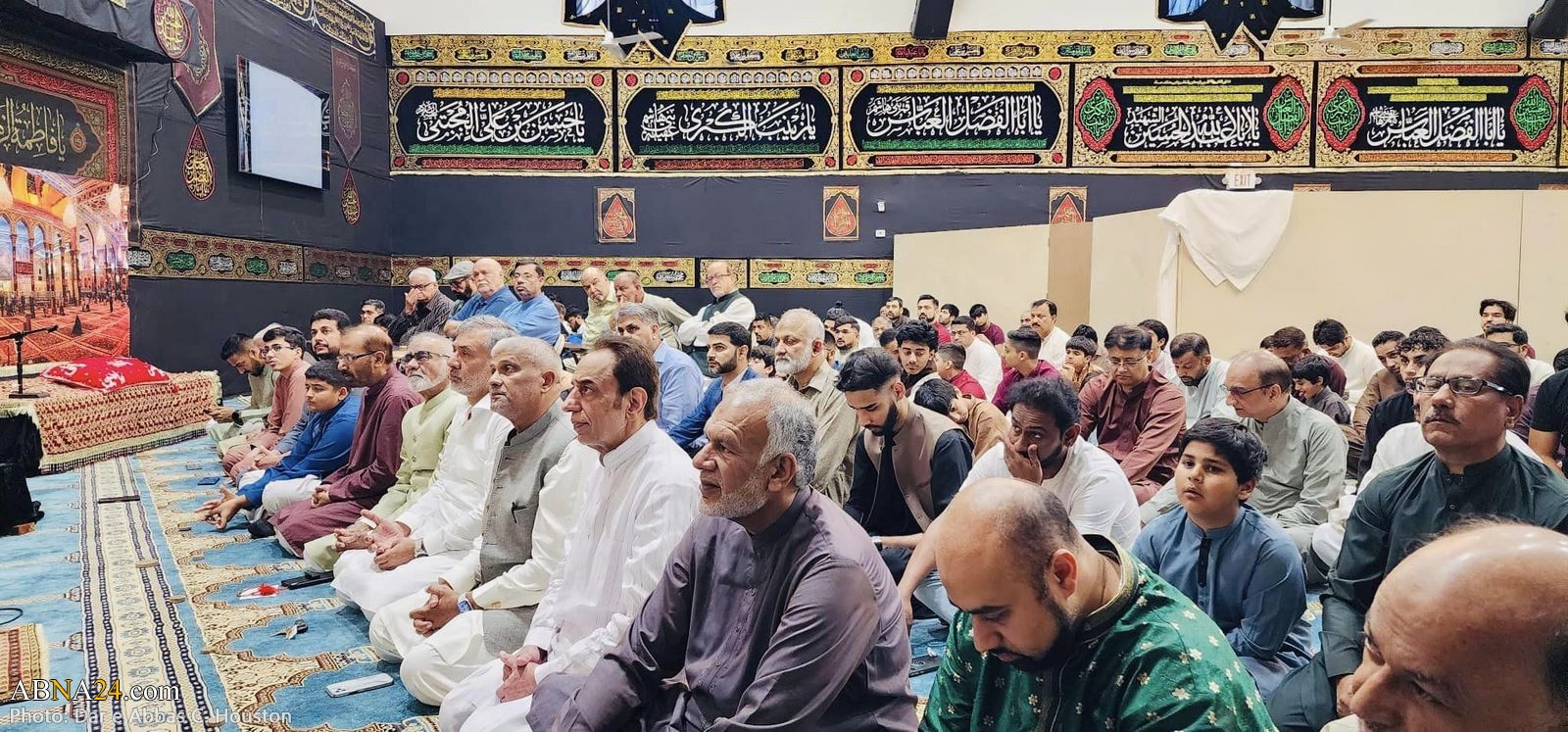گزارش تصویری/ نماز عید فطر در مرکز دارالعباس در "هیوستون" آمریکا