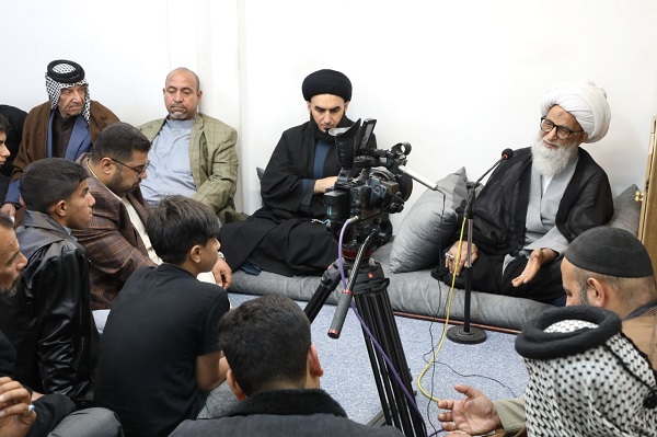 آية الله النجفي يؤكد على تحلي الأعمال بعنصر التقوى لله وحدة