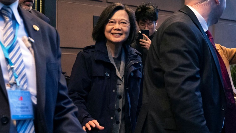 中国が、米政府高官の台湾訪問めぐり警告