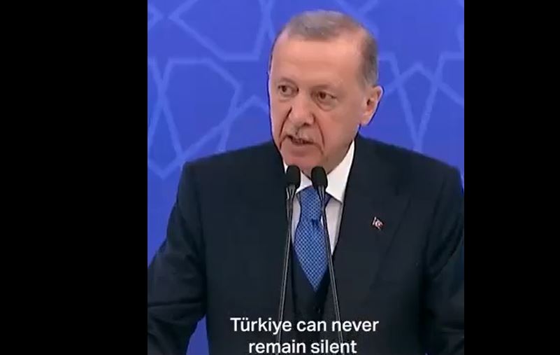 Video: Turkish President warns Israeli occupation to stop brutal attacks on al-Quds