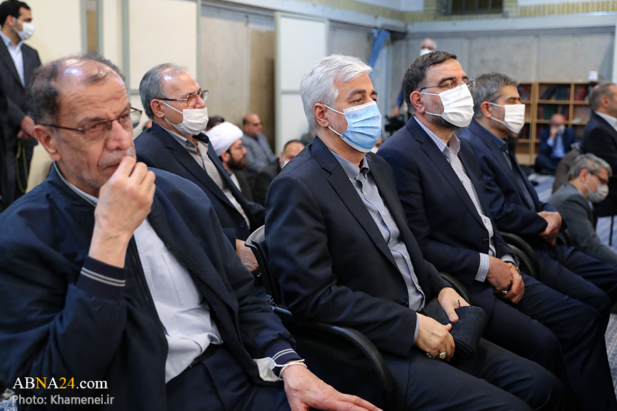 Фоторепортаж/Встреча должностных лиц страны с лидером Исламской революции