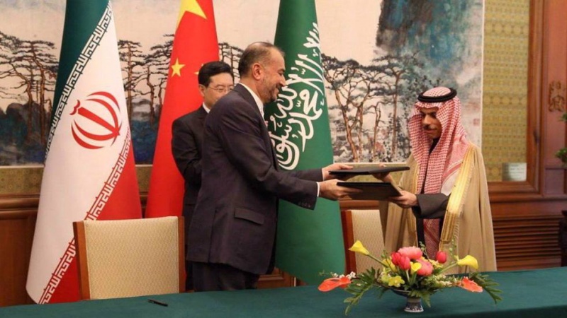 Iran und Saudi-Arabien streben Umsetzung eines Versöhnungsabkommens an, um regionale Sicherheit zu stärken