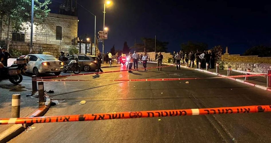 Palestinian shot martyred following car-ramming attack