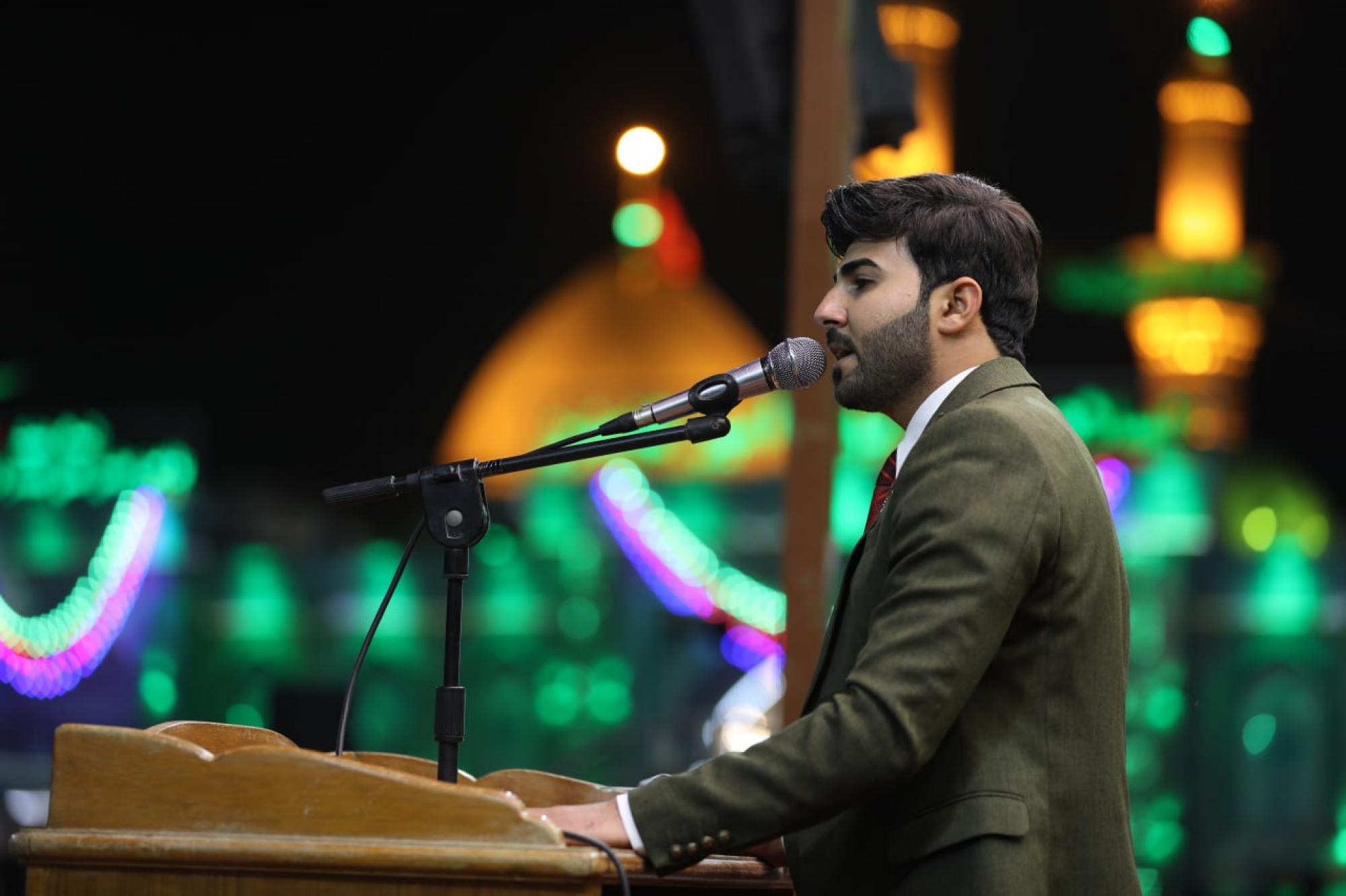 Imam al-Hassan birth celebration at Bain Al Haramain, Karbala (+Photos)