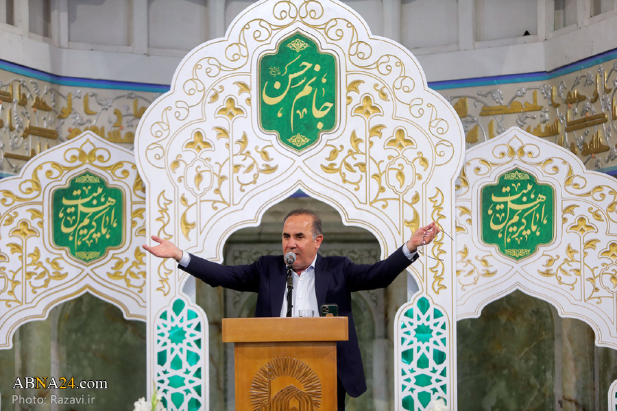 تقرير مصور / احتفال بولادة الإمام الحسن (ع) في حرم الإمام الرضا (ع) 