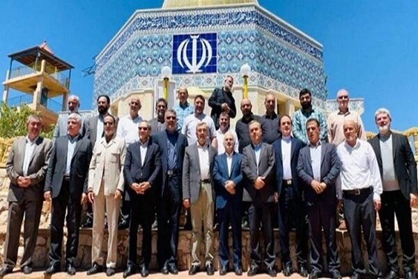 وفد برلماني ايراني يؤكد من حدود فلسطين المحتلة حتمية زوال الكيان الصهيوني