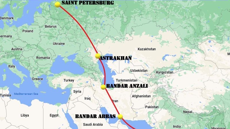 イラン港湾海事局、「イラン経由のインド・ロシア間物流は1000万トンの輸送量」