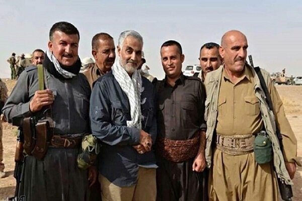 حاجی قاسم سلێمانی مەردانە فڕۆكەیەک فیشەک و دۆشكاو گولەی ئارپیجی گەیاندە هەولێر