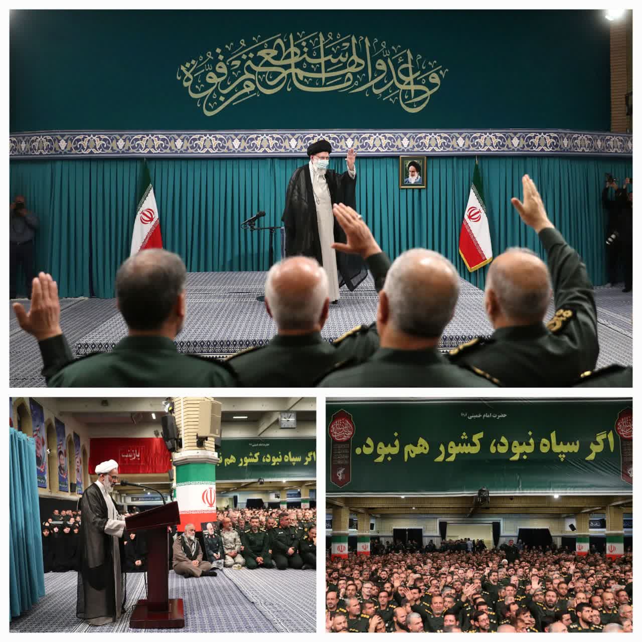 Jagora Imam Khamenei Ya Gana Da Kwamandojin IRGC