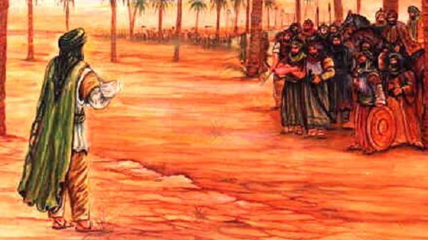  الامام الخامنئي يروي الحوارات التي درات بين الإمام الحسين (ع) وعمر بن سعد