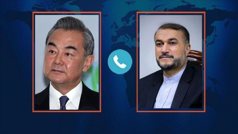  Iran-Cina: Colloquio telefonico tra i ministri degli Esteri