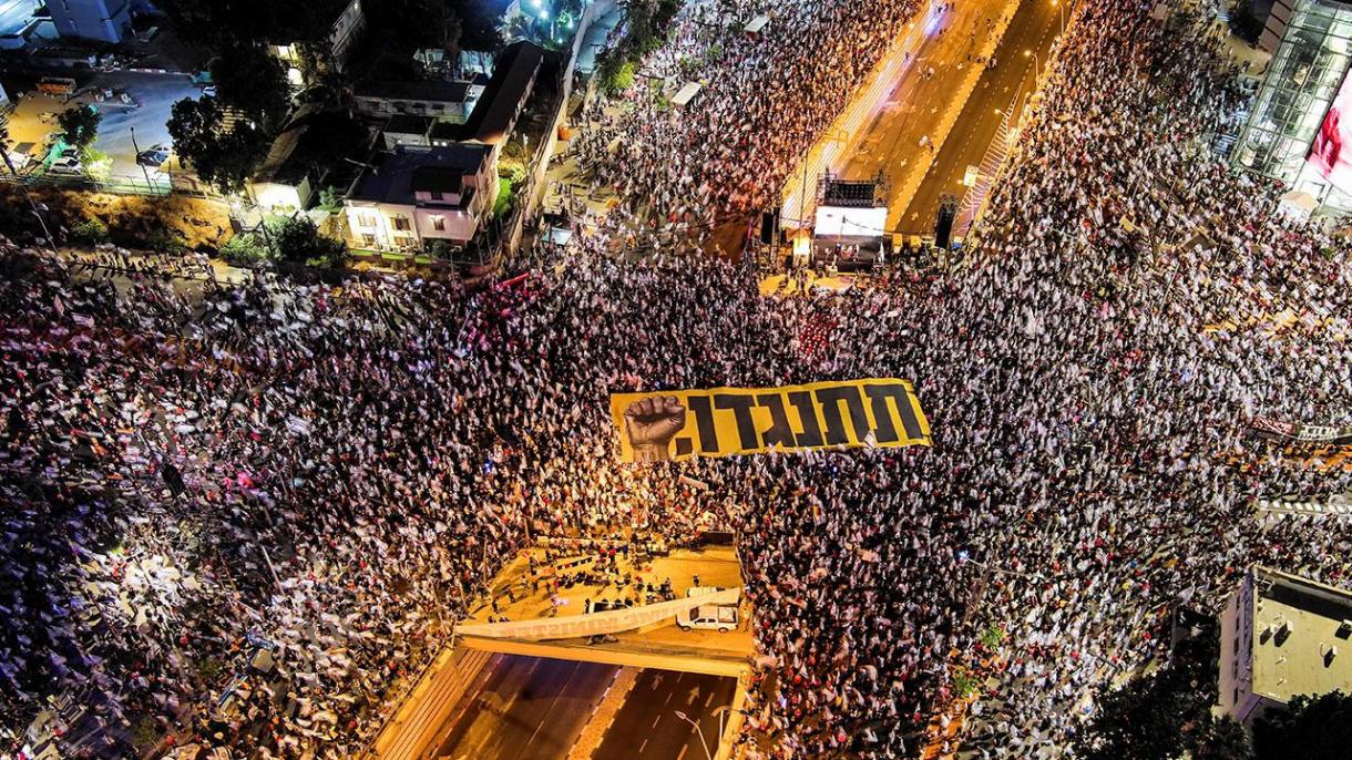 İsrail’de Sokak isyanları 33. Haftasında!