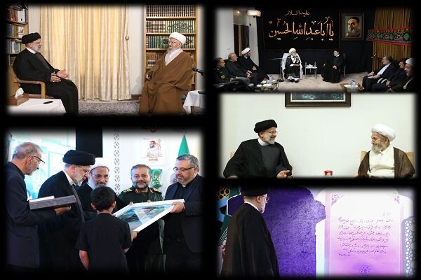 Iran: Shugaba Raisi Ya Ziyarci Birnin Qom Mai Tsarki Domin Ganawa Da Marajio'in Addini