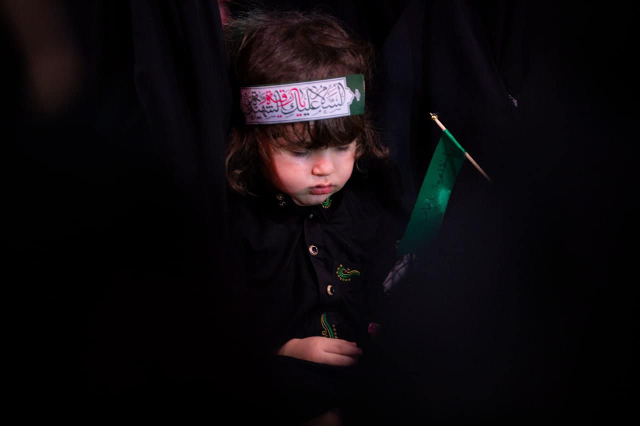 Photos: Kids commemorate martyrdom of Ruqayyah bint Husayn in Bayn al-Haramayn, Karbala