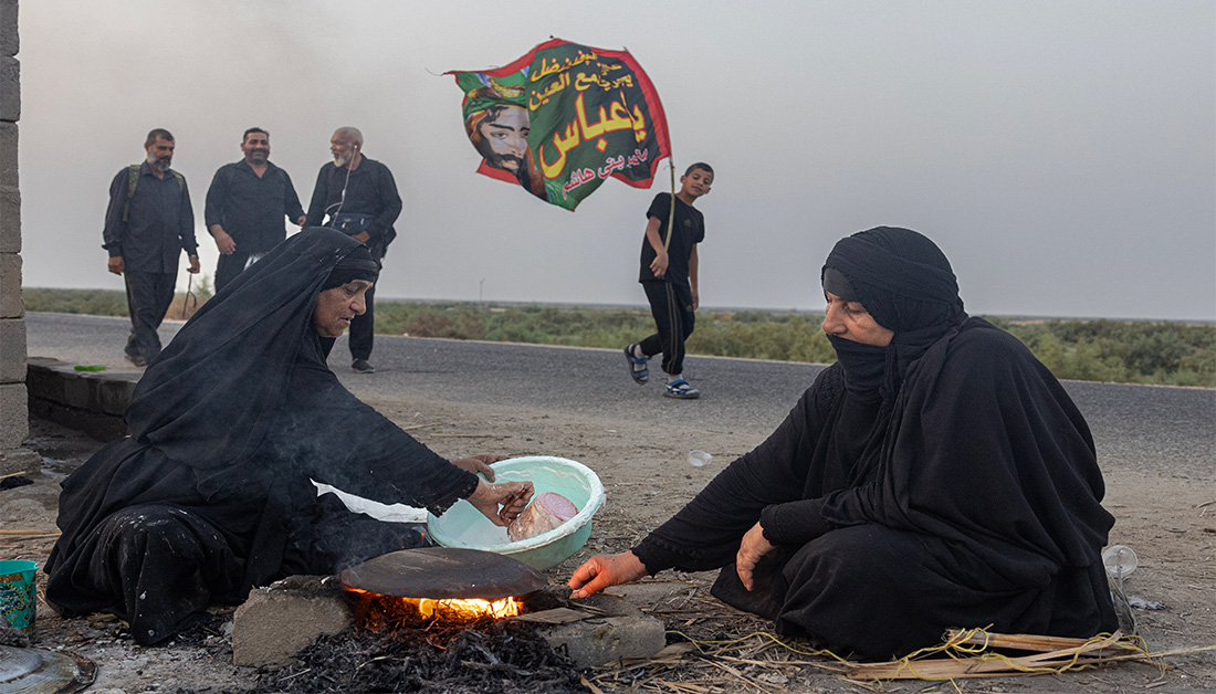 Video: Serving the pilgrims of Imam Hussain in Arbaeen Pilgrimage