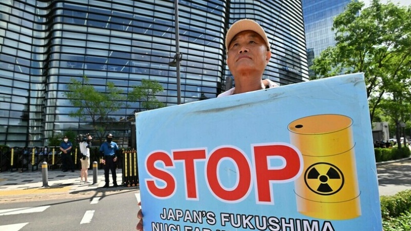  在韓日本大使館に侵入試み10人超逮捕、　処理水放出の抗議デモで