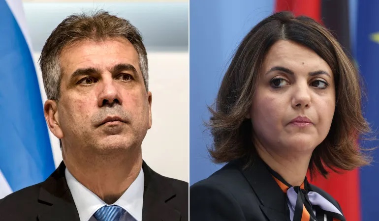 فيديو / لقاء وزيرة الخارجية الليبية مع نظيرها الاسرائيلي يثير احتجاجات واسعة في ليبيا
