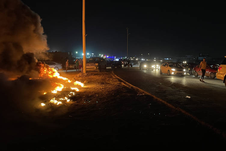 Vido: Libyans protest at FM's meeting with Israeli counterpart