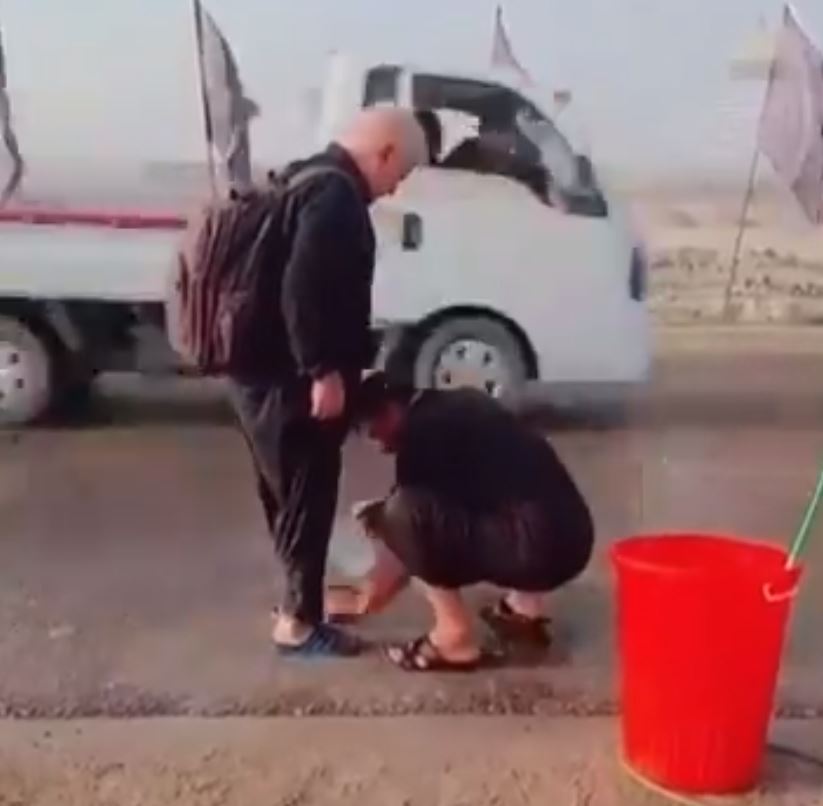 Video: Lovers of Imam Hussain; Serving Arbaeen Pilgrims