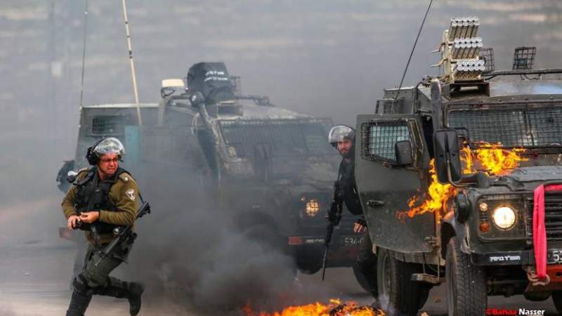 حملة اعتقالات صهيونية تطال 21 فلسطينيا بالضفة تخللتها مواجهات واشتباكات