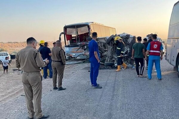 15 mga peregrinong Iranian ang namatay, nasugatan nang tumagilid ang van sa Iraq