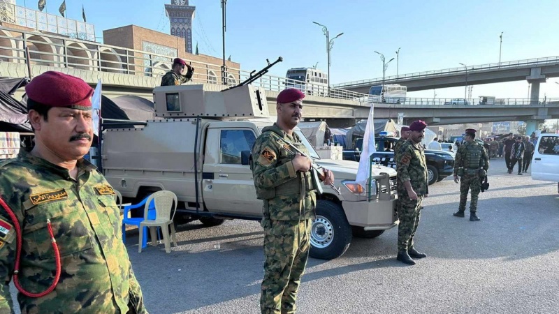  Pasukan Al Hashd Al Shaabi Perkuat Pengamanan Najaf