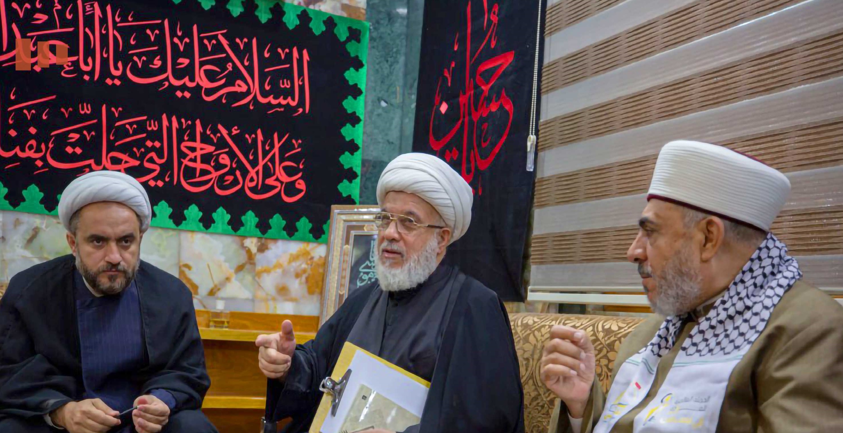 ممثل السيد السيستاني: على الفلسطنيين ان يستلهموا أكثر من ثورة الامام الحسين (ع) 