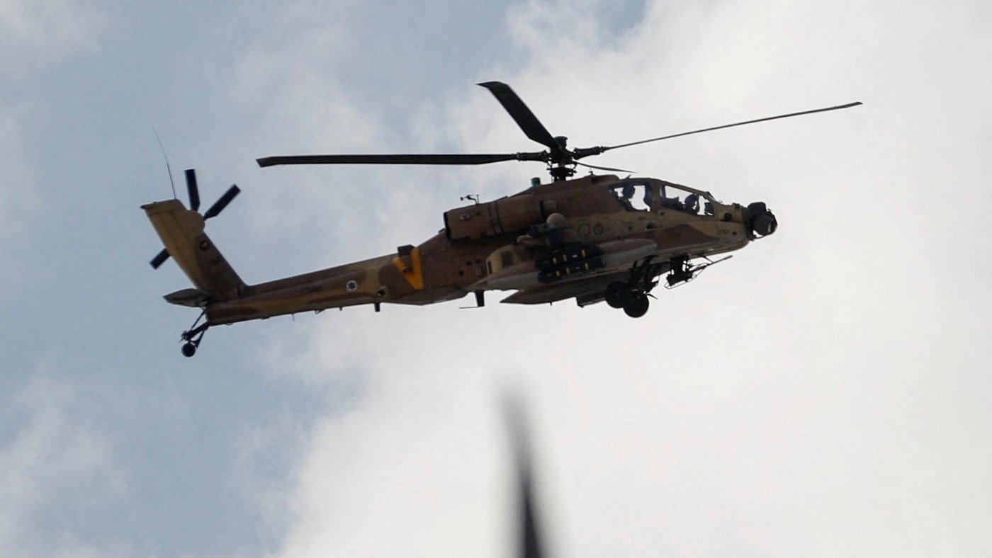 Palestinian Resistance targets Israeli army helicopter