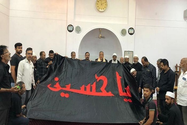Imam Hussein Holy Shrine's flags raised in India mosques