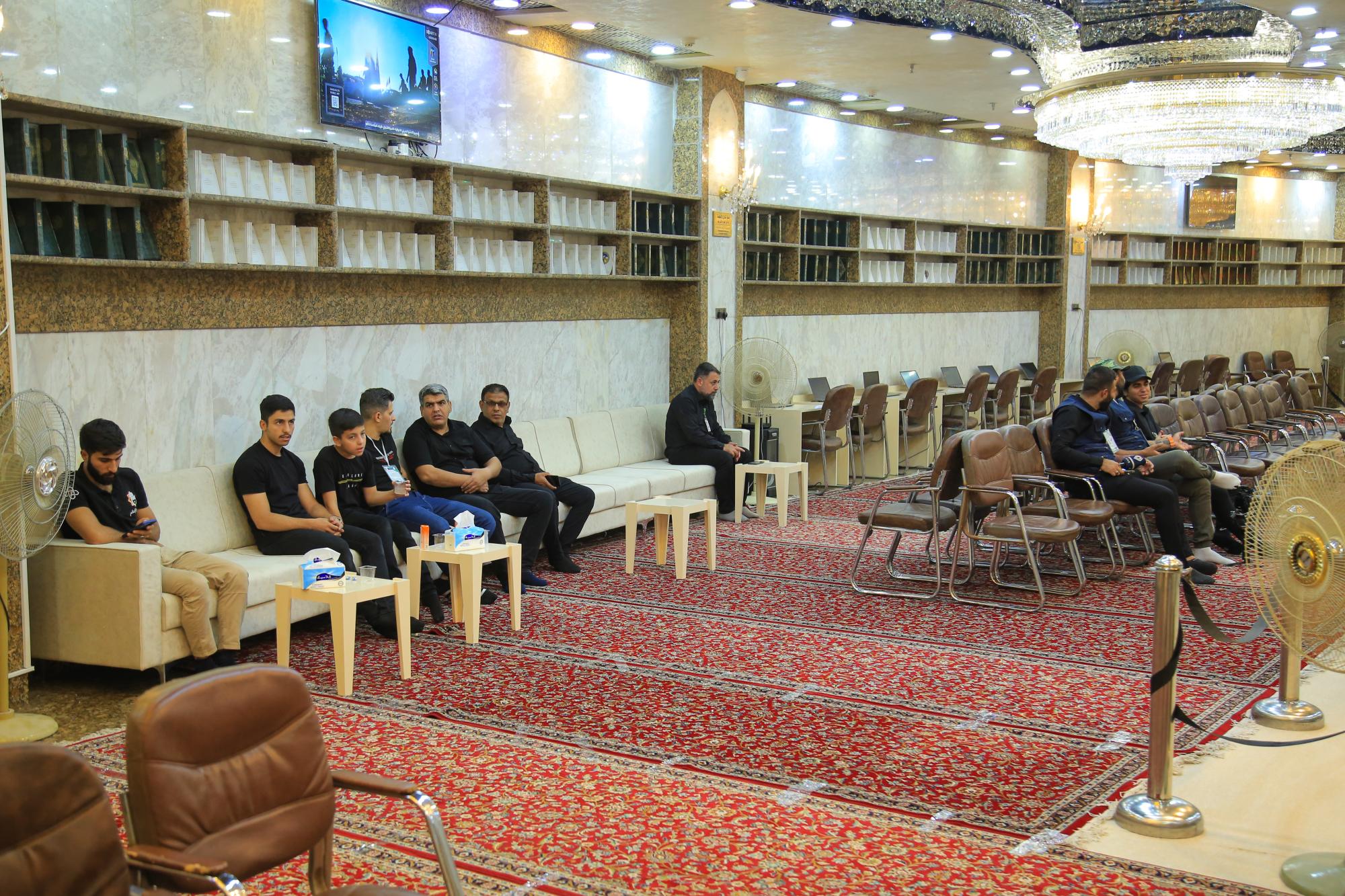Media Department at al-Abbas shrine starts receiving journalists coming to cover Ziyarat Arbaeen