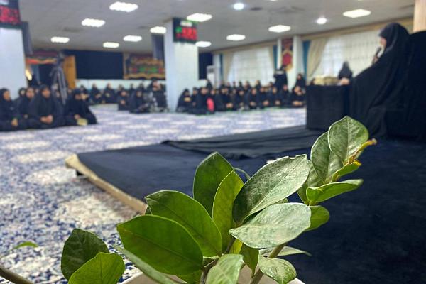 تقديم محاضرة بعنوان (الناس أكبر من سلوكياتهم) للمعزيات