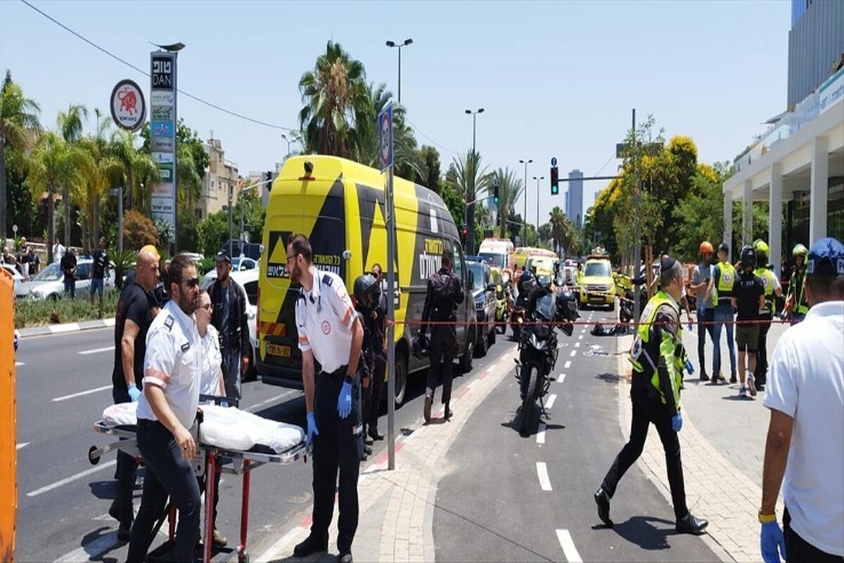 زخمی شدن ۳ صهیونیست در عملیات مقاومت در مرکز تل آویو 
