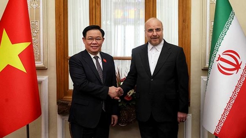 Il presidente del parlamento vietnamita ha incontrato il suo omologo iraniano Qalibaf Il presidente del parlamento vietnamita ha incontrato il suo omologo iraniano Qalibaf